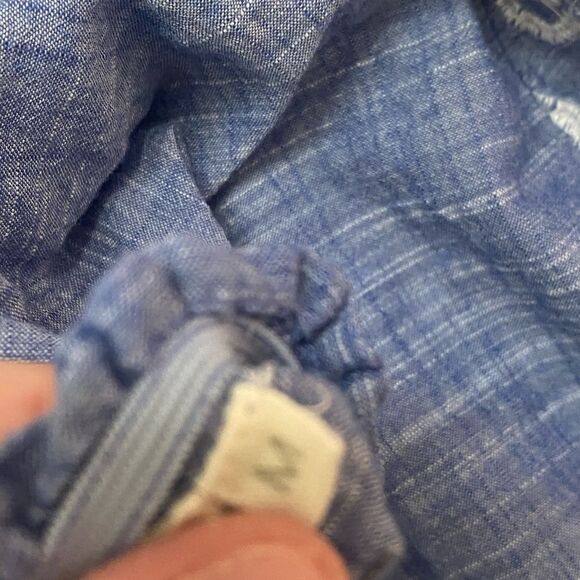 RIP CURL Crochet Lace Embroidered Halter Tank Top Women’s Medium Boho Western - Picture 11 of 12